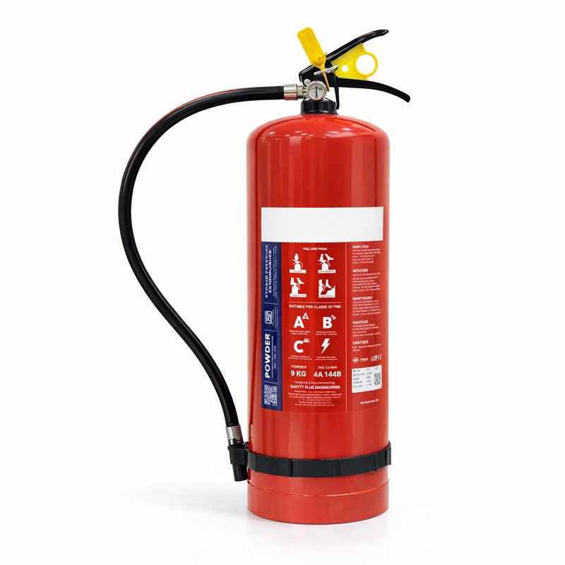 9 kg ABC fire extinguisher for class A B and C fires