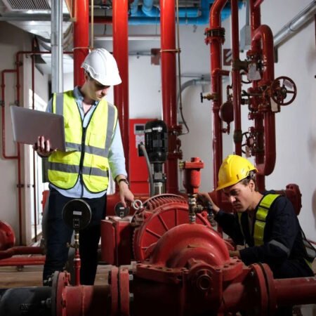 Fire system testing and commissioning for compliance and performance