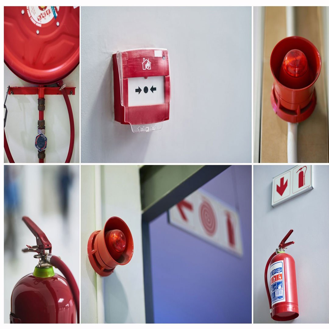 Fire safety equipment installed in industrial, commercial and healthcare projects.