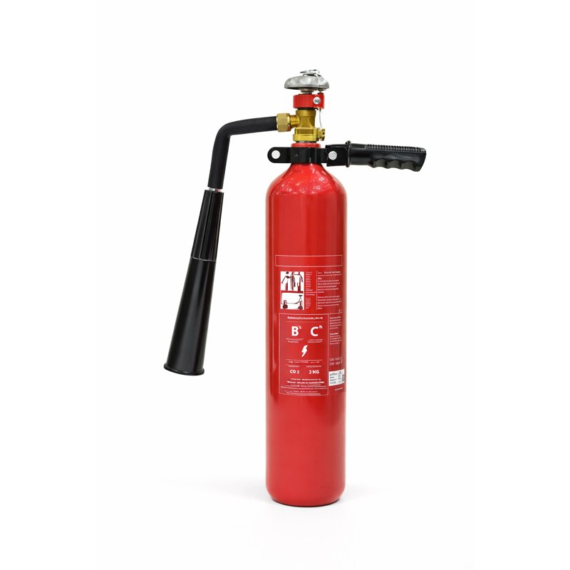 2 kg CO₂ fire extinguisher suitable for small electrical fire risks