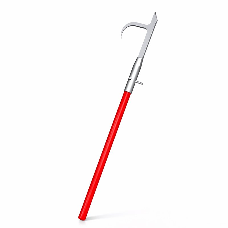 Fire hook without bamboo handle used for fire fighting and rescue applications